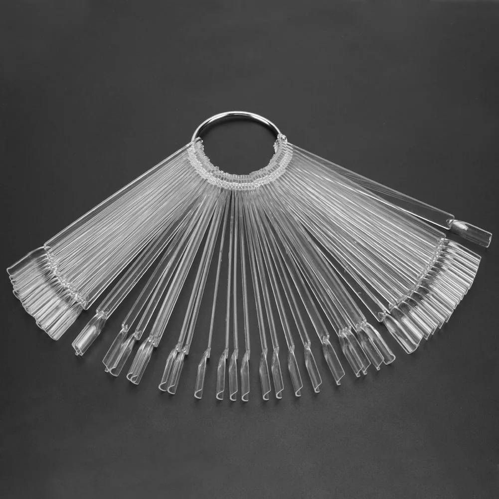 50pcs False Nail Tips Fan Shaped Fake Nail Art Tips Polish UV Gel Sticker Decoration Practice Display Stick Salon Tools
50pcs False Nail Tips Fan Shaped Fake Nail Art Tips Polish UV Gel Sticker Decoration Practice Display Stick Salon Tools