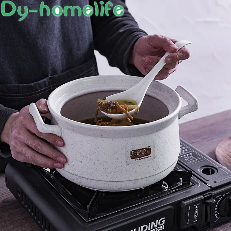 Japanese Style Stone Porcelain Open Flame Heat-resistant Ceramic Casserole Non-stick Pot Soup Kitchen Home Deep Pot
Japanese Style Stone Porcelain Open Flame Heat-resistant Ceramic Casserole Non-stick Pot Soup Kitchen Home Deep Pot