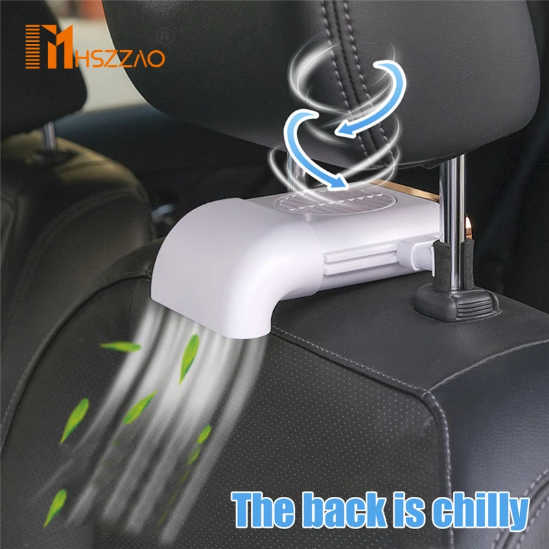 1 Pcs Car Fan Car Seat Back Fan 3-Speed Silent Gale Cooling Mini USB Car Seat Fan For Cars 5V Multi-function Accessories
1 Pcs Car Fan Car Seat Back Fan 3-Speed Silent Gale Cooling Mini USB Car Seat Fan For Cars 5V Multi-function Accessories