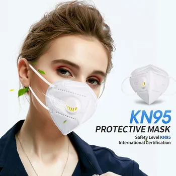 KN95 Face Mask Valve 5 Layers Anti Dust Breathable KN95 Respiratory Masks Protective Safety Valve Mask Filter mascarillas Masque
KN95 Face Mask Valve 5 Layers Anti Dust Breathable KN95 Respiratory Masks Protective Safety Valve Mask Filter mascarillas Masque