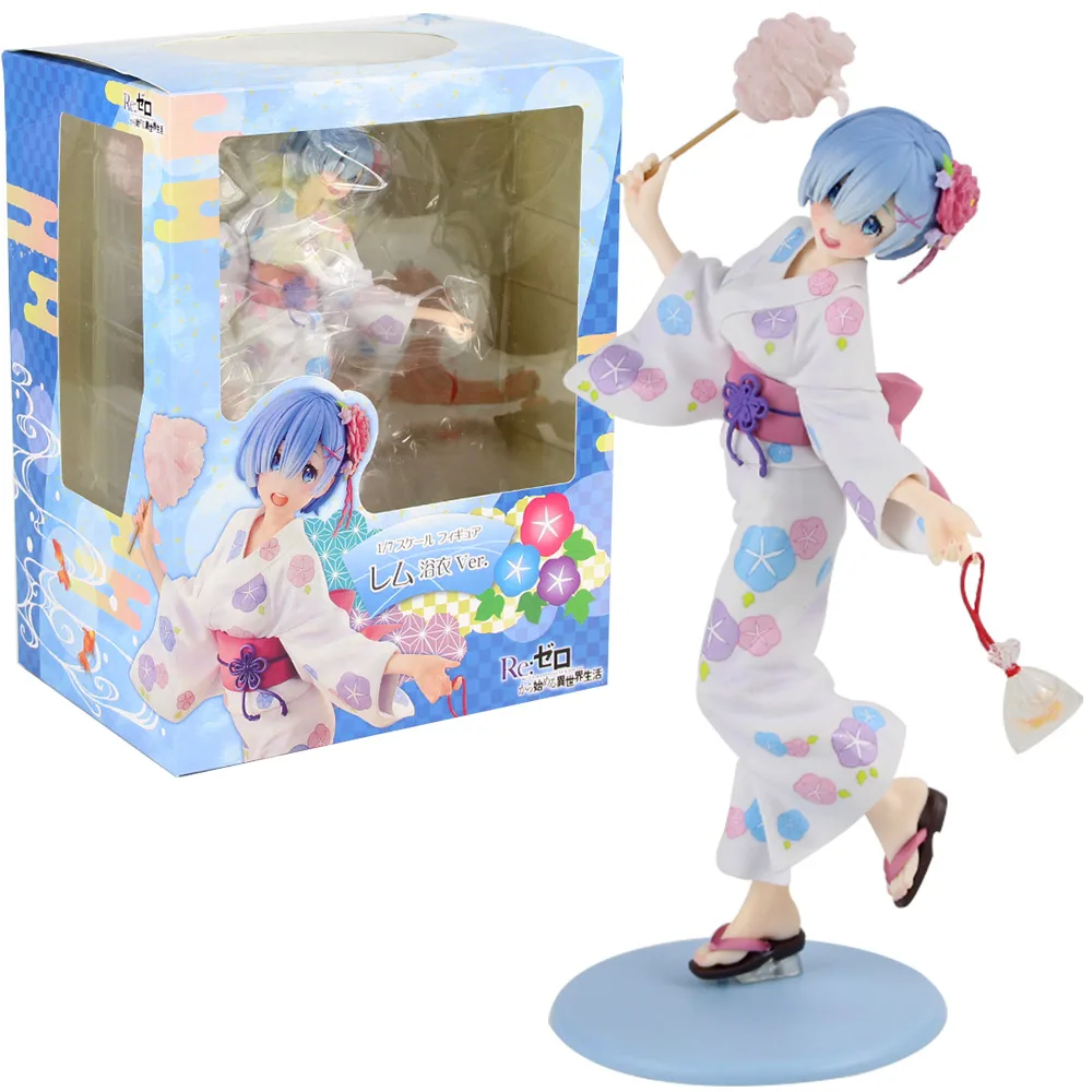 Life in A Different World From Zero Rem Action Figure Rem in Bathrobe Kimono Anime Beauty Model Toys
Life in A Different World From Zero Rem Action Figure Rem in Bathrobe Kimono Anime Beauty Model Toys