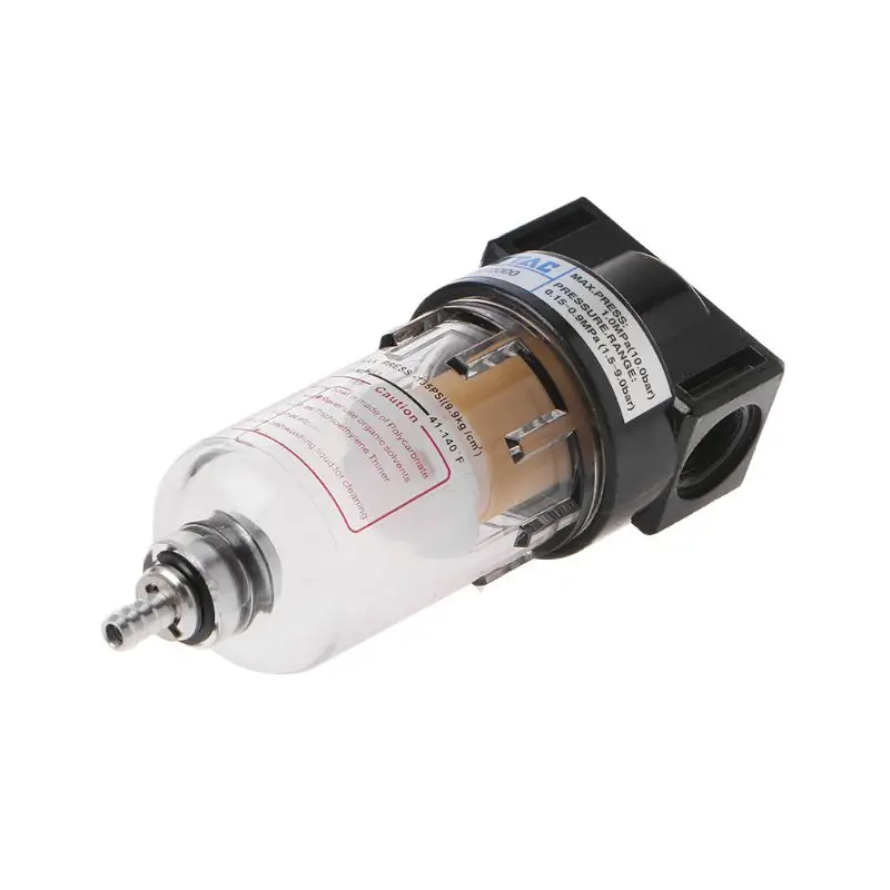 Pneumatic Air Filter Source Treatment for Compressor Oil Water Separation AF2000 B95B
Pneumatic Air Filter Source Treatment for Compressor Oil Water Separation AF2000 B95B
