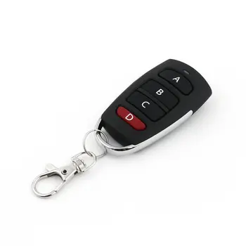 Universal Wireless Remote Control Key 4 Buttons 433MHz Electric Garage Door Security Alarm System Controller Key Car Keys
Universal Wireless Remote Control Key 4 Buttons 433MHz Electric Garage Door Security Alarm System Controller Key Car Keys