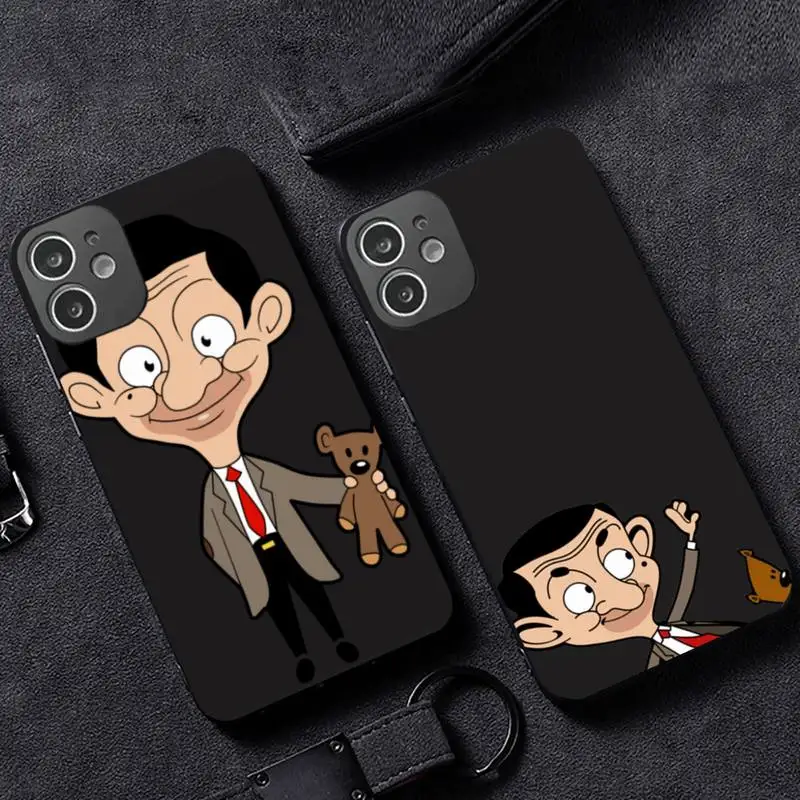 Mr.Bean cute funny cartoon Phone Case for iPhone 12 11 mini pro XS MAX XR 8 7 6 6S Plus X 5S SE 2020 | Мобильные телефоны и