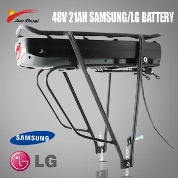 JS 48V battery life 40-45KM with rack with charger electric bicycle conversion kit rear rack lithium battery bicycle accessories
JS 48V battery life 40-45KM with rack with charger electric bicycle conversion kit rear rack lithium battery bicycle accessories