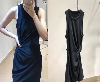 Spring and Summer 2020 Fashion Personality Versatile Round Neck Sleeveless Medium Length Women's Dress
Spring and Summer 2020 Fashion Personality Versatile Round Neck Sleeveless Medium Length Women's Dress