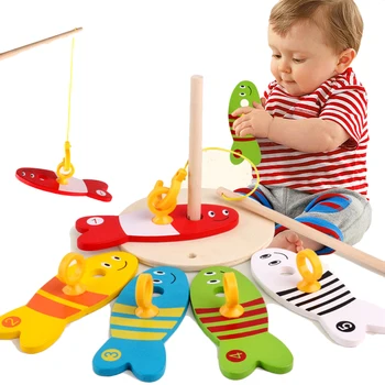 Baby Fishing Game Funny Wooden Toy For Boy Girl Baby Learning and Educational Toy N2050
Baby Fishing Game Funny Wooden Toy For Boy Girl Baby Learning and Educational Toy N2050