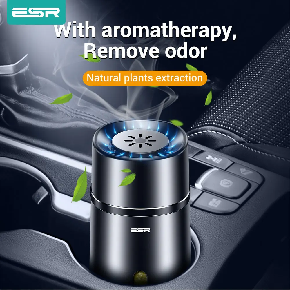 

ESR Car Air Freshener Formaldehyde Air Cleaner Car Diffuser Purifier Deep Space Ions Auto Perfume Aromatherapy Ambientador Coche