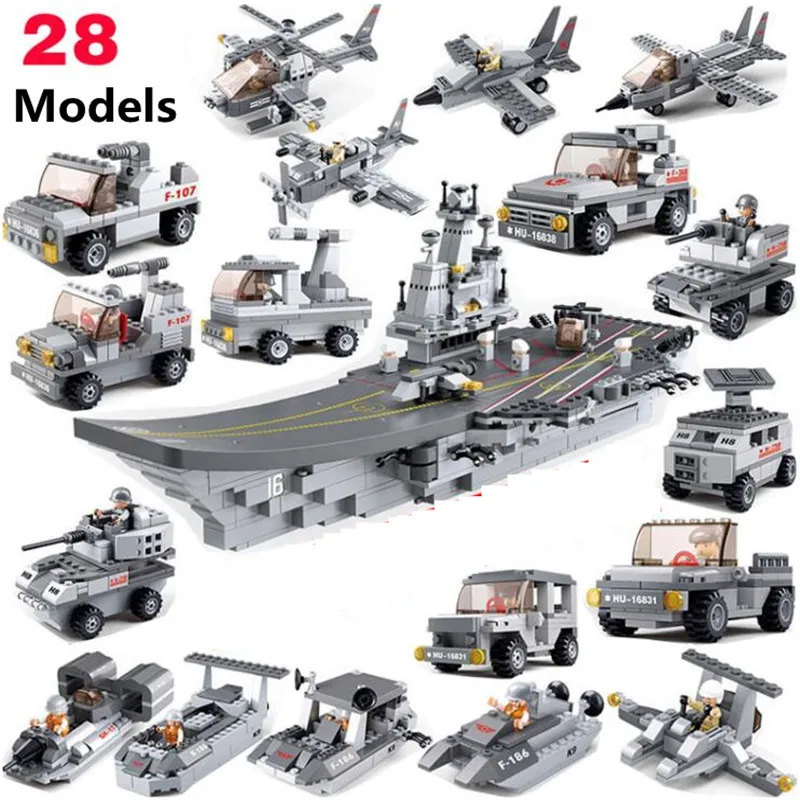 1001pcs Sea Air And Land Military Corps Legoinglys Technic Assembled Model Building Blocks Toys Kit DIY Educational Gifts Toys
1001pcs Sea Air And Land Military Corps Legoinglys Technic Assembled Model Building Blocks Toys Kit DIY Educational Gifts Toys