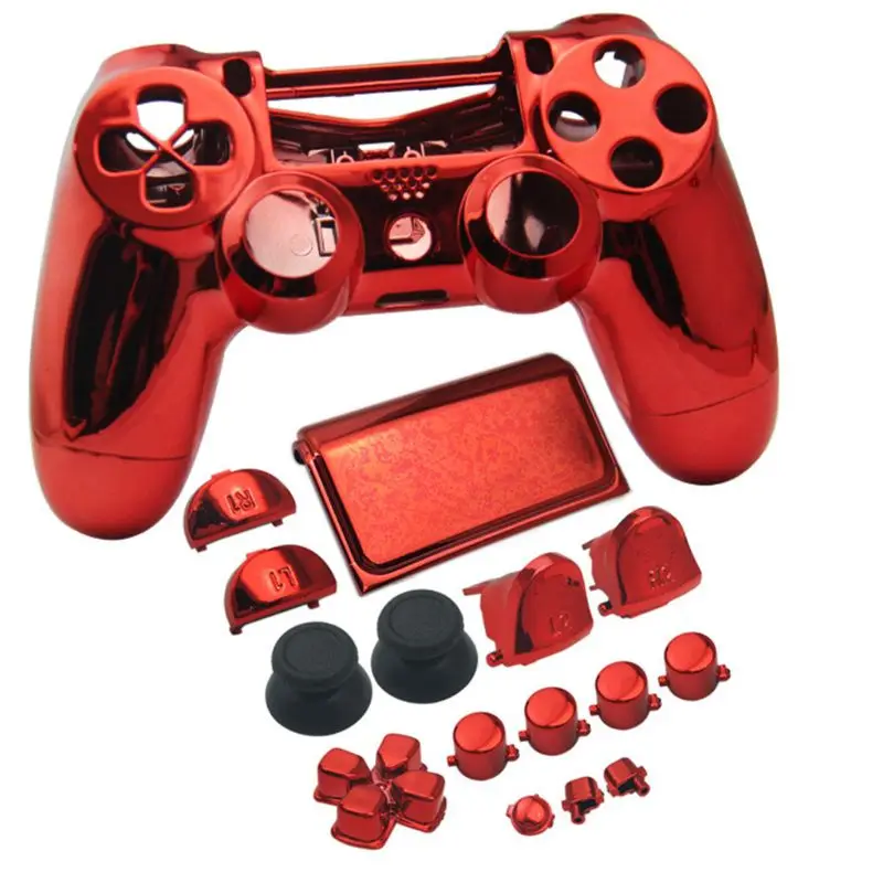 Set Housing Shell buttons Cover Plating Chrome Case For PS4 Pro JDS040 JDM040 203A
Set Housing Shell buttons Cover Plating Chrome Case For PS4 Pro JDS040 JDM040 203A