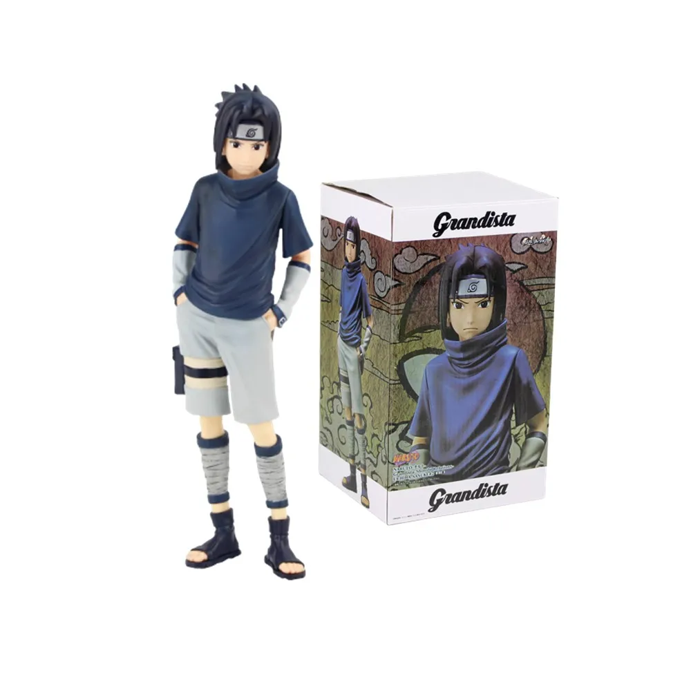 Naruto Shippuden Uzumaki Naruto Uchiha Sasuke PVC Action Figure Figurine Toy 