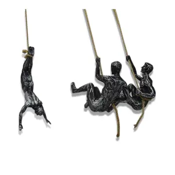 Resin Extreme Sport Statues Sculptures Rock Climbing Figure Diving Pendant Wall Hanging Statue Living Room Wall Decor Silver 
Resin Extreme Sport Statues Sculptures Rock Climbing Figure Diving Pendant Wall Hanging Statue Living Room Wall Decor Silver