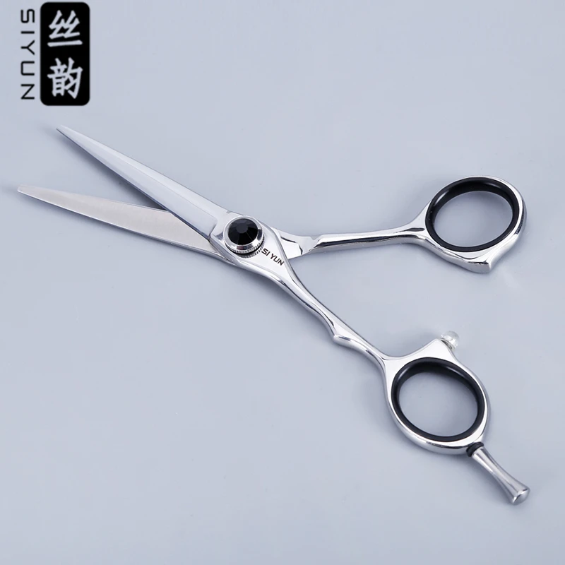 

SI YUN 5.5inch(15.50cm) Length LZ55 Model Left-Handed Shear,Professional Hairdressing Hair Care Scissors Styling Accessories