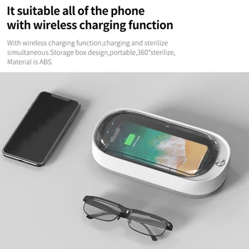 Multifunctional Phone Wireless Charging Sterilization Box Jewelry All-Round Disinfection Aromatherapy Sterilization Box For Home
Multifunctional Phone Wireless Charging Sterilization Box Jewelry All-Round Disinfection Aromatherapy Sterilization Box For Home