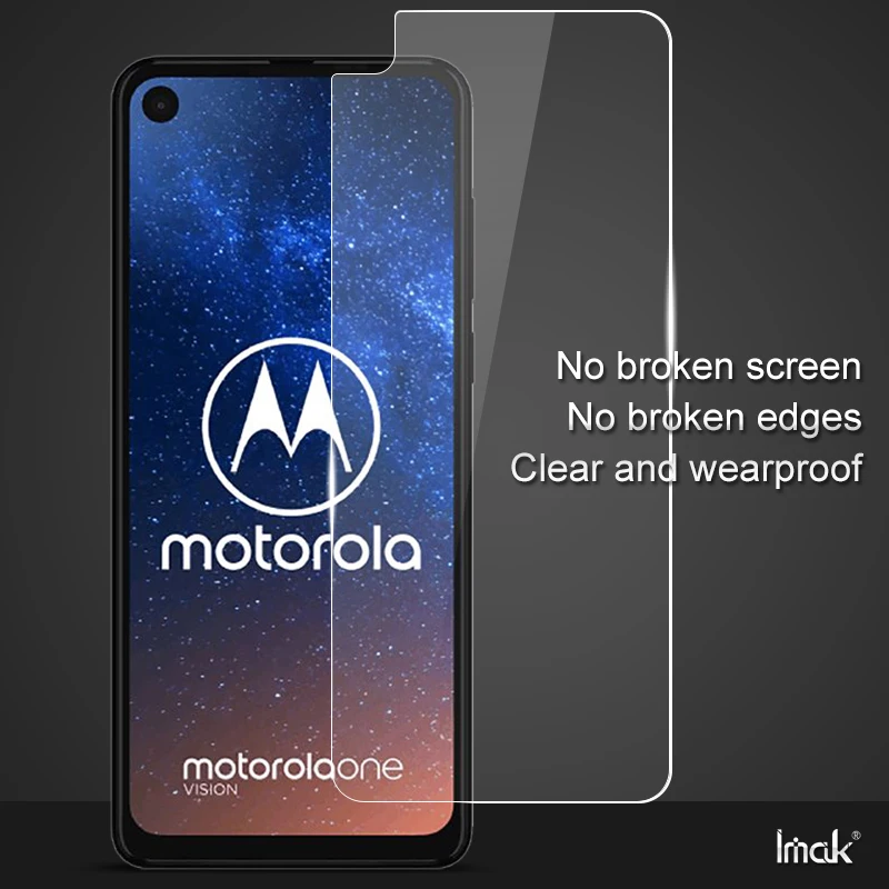 Для Motorola Moto One Vision P50 Защитная пленка для экрана IMAK Прозрачная мягкая прозрачная