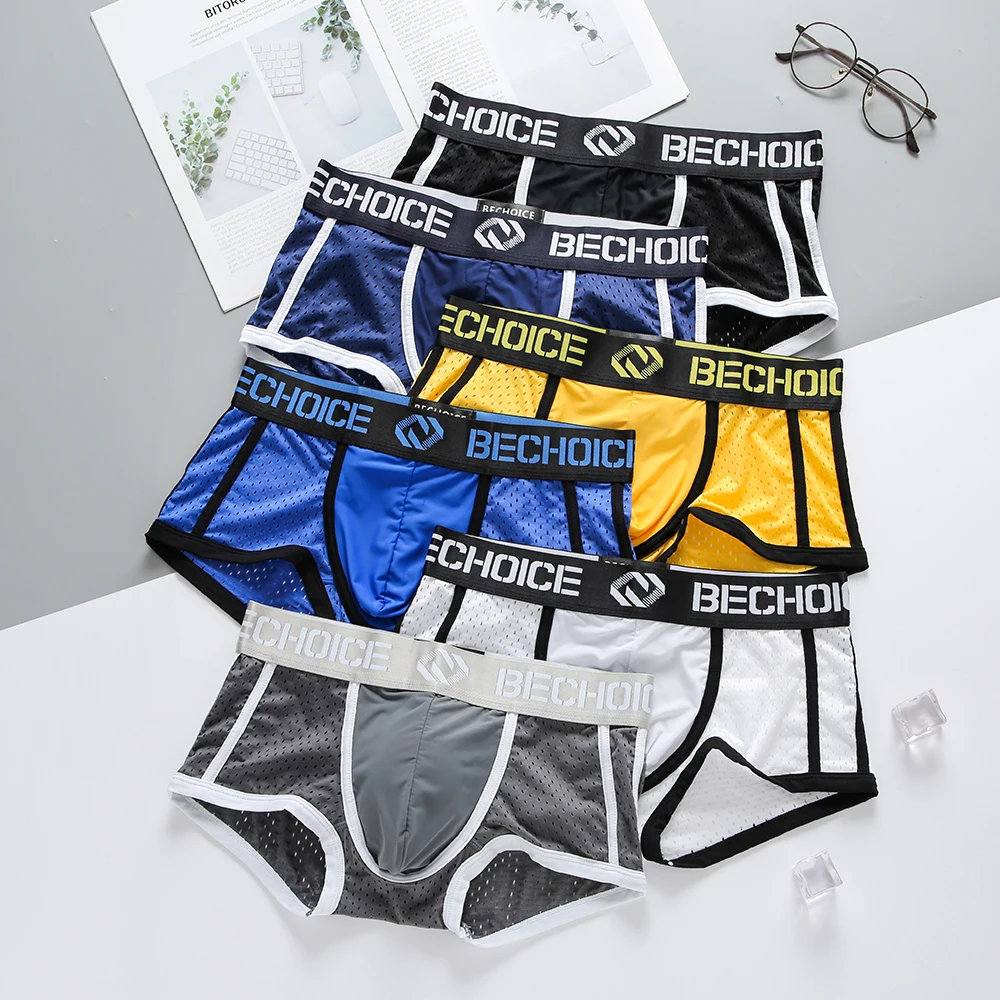 Men Underpants Brand Pants Mesh Men's Trend Letter Briefs Breathable Sweat-Absorbent Young Student Boxer Underwear Dropshipping
Men Underpants Brand Pants Mesh Men's Trend Letter Briefs Breathable Sweat-Absorbent Young Student Boxer Underwear Dropshipping