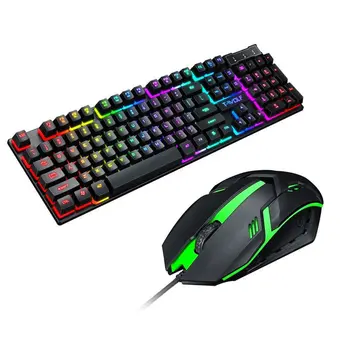 1 Set Computer Accessory Ergonomic Mouse USB Keyboard Keyboard Mouse Combo Backlit Keyboard for Office Bar
1 Set Computer Accessory Ergonomic Mouse USB Keyboard Keyboard Mouse Combo Backlit Keyboard for Office Bar