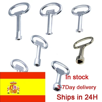 Junejour Universal Panel Key Lock Wrench Triangle Square Socket Key Elevator Cabinet Switch Train Electrical Cupboard Box New
Junejour Universal Panel Key Lock Wrench Triangle Square Socket Key Elevator Cabinet Switch Train Electrical Cupboard Box New