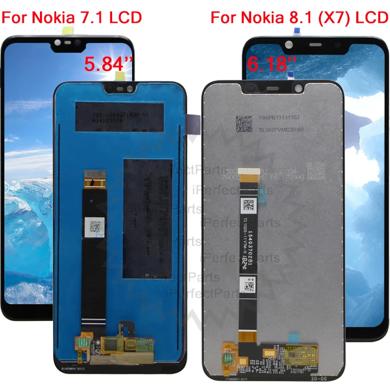 Tested For Nokia X7 LCD For Nokia 8.1 TA-1131 LCD Display Touch Screen Digitizer For Nokia 7.1 LCD display Assembly Replacement
Tested For Nokia X7 LCD For Nokia 8.1 TA-1131 LCD Display Touch Screen Digitizer For Nokia 7.1 LCD display Assembly Replacement