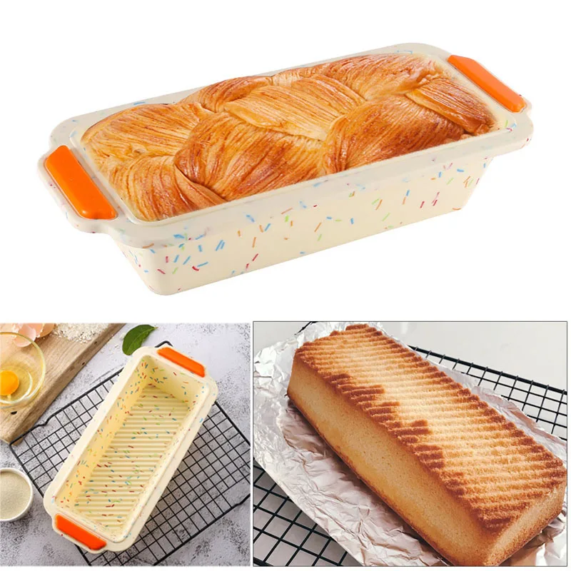 Non-stick Silicone Bread Pan Mold Rectangular Toast Bread Mold Cake Tray Long Square Cake Mould Bakeware Baking Tools dropship
Non-stick Silicone Bread Pan Mold Rectangular Toast Bread Mold Cake Tray Long Square Cake Mould Bakeware Baking Tools dropship