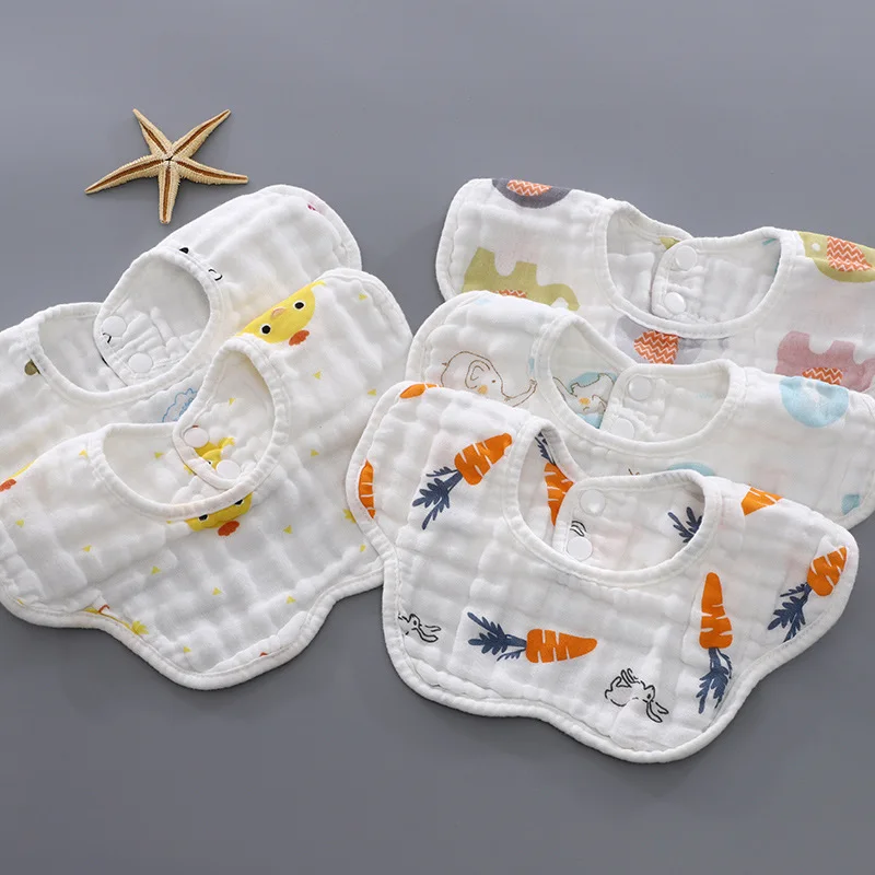 5pcs saliva towel cotton gauze saliva towel newborn bibs baby boy girl 6-layer petal bib
5pcs saliva towel cotton gauze saliva towel newborn bibs baby boy girl 6-layer petal bib