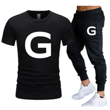 Hot-Selling Summer T-Shirt Pants Set Casual Brand Fitness Jogger Pants T Shirts Hip hop Fashicon Men'sTracksuit
Hot-Selling Summer T-Shirt Pants Set Casual Brand Fitness Jogger Pants T Shirts Hip hop Fashicon Men'sTracksuit