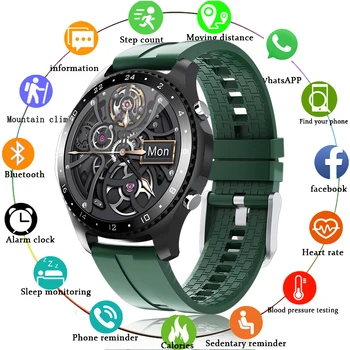 LIGE Busieness Smart Watch Bluetooth Call Music Control Temperature Heart Rate Monitoring Watch for Android iOS Smartwatch 2020
LIGE Busieness Smart Watch Bluetooth Call Music Control Temperature Heart Rate Monitoring Watch for Android iOS Smartwatch 2020