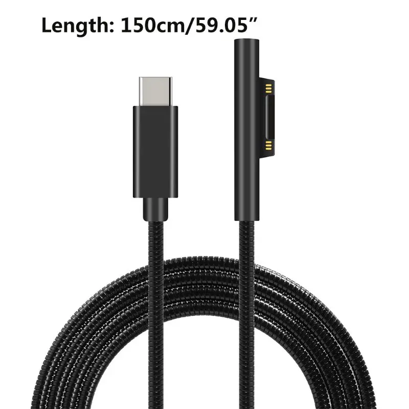 Type-C Power Charger Pd Fast Charging Cable for microsoft- Surface Pro 3 4 5 6 7
Type-C Power Charger Pd Fast Charging Cable for microsoft- Surface Pro 3 4 5 6 7