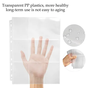 450 Pockets Game For Trading Cards Album Pages Collection Transparent Storage Wallets Home Replacement Parts Sleeves Practical
450 Pockets Game For Trading Cards Album Pages Collection Transparent Storage Wallets Home Replacement Parts Sleeves Practical