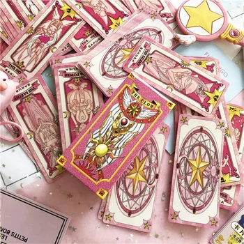 1 set Anime Cardcaptor Sakura Clow Card Cosplay Prop KINOMOTO SAKURA Card Captor Sakura Cards Tarot 56pcs
1 set Anime Cardcaptor Sakura Clow Card Cosplay Prop KINOMOTO SAKURA Card Captor Sakura Cards Tarot 56pcs
