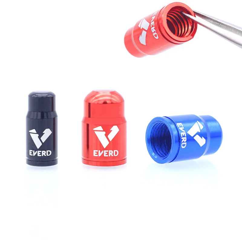 2pcs Aluminum Bicycle Tire Valve Cap Ultralight Mountain Road Bike Tyre Cap Schrader/Presta Tire Valve Protector MTB Accessories