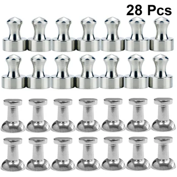 28pcs Steel Magnetic Push Pins Strong Magnets for Fridge Bathroom Kitchen Locker Classroom Industrial Office Hanger (D11x13 and
28pcs Steel Magnetic Push Pins Strong Magnets for Fridge Bathroom Kitchen Locker Classroom Industrial Office Hanger (D11x13 and