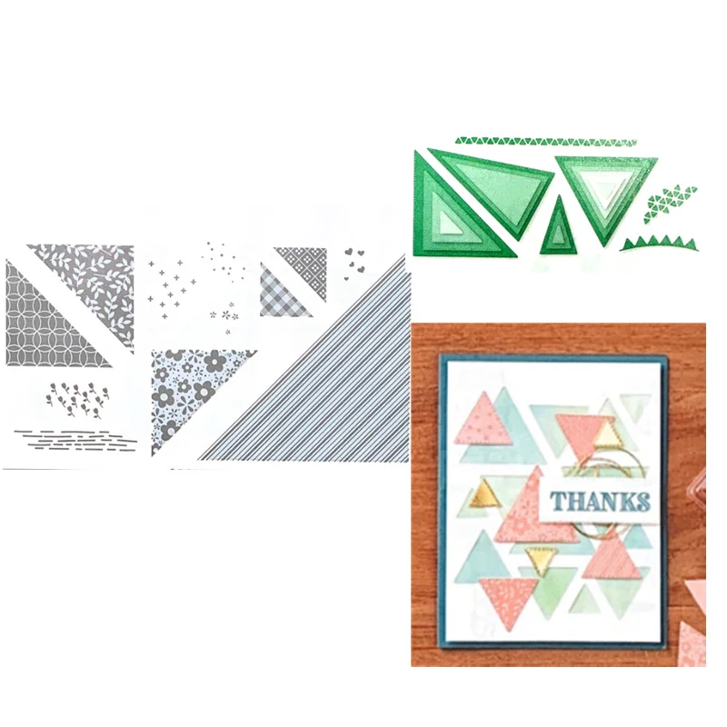 Triangle Metal Cutting Dies and Stamps Dies for Craft Dies Scrapbooking Album Embossing New Dies 2021 Decorations
Triangle Metal Cutting Dies and Stamps Dies for Craft Dies Scrapbooking Album Embossing New Dies 2021 Decorations