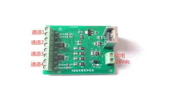 4 Channel 1mA Constant Current Source, High Precision Low Temperature Drift Current Source, PT100 Power Sensor Power Supply
4 Channel 1mA Constant Current Source, High Precision Low Temperature Drift Current Source, PT100 Power Sensor Power Supply