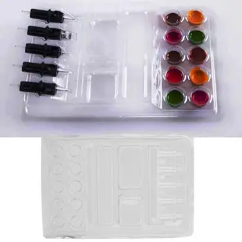 25pcs Disposable Multi-functional Tattoo Ink Pigment Tray Stand Tattoo Needle Head Holder Container Practical Tattoo Accessories
25pcs Disposable Multi-functional Tattoo Ink Pigment Tray Stand Tattoo Needle Head Holder Container Practical Tattoo Accessories