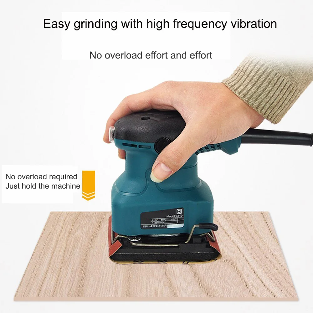 200W Electric Sander Machine 100mm Sandpapers 220V Strong Dust Collection Polisher Hi-torque Motor for Heavy Duty Use.
200W Electric Sander Machine 100mm Sandpapers 220V Strong Dust Collection Polisher Hi-torque Motor for Heavy Duty Use.