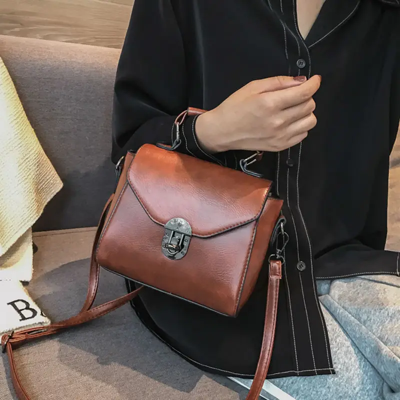 Fashion Vintage Tote Women's Handbags Purses Bags Bag PU Leather 2020 NEW Women Shoulder Crossbody Bag Bags
Fashion Vintage Tote Women's Handbags Purses Bags Bag PU Leather 2020 NEW Women Shoulder Crossbody Bag Bags