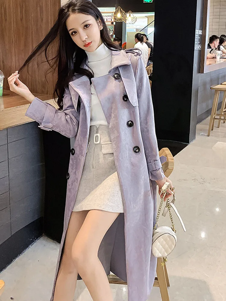 Winter Warm Coat Woman Windproof OL Professional Temperament British Style Double Breasted Long Overcoat Slim Commuting Fashion
Winter Warm Coat Woman Windproof OL Professional Temperament British Style Double Breasted Long Overcoat Slim Commuting Fashion