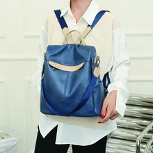 Fashion Casual Female Backpack Classic Women's PU Backpacks Large Capacity Anti Theft Rucksack High Quality Waterproof Mochila
Fashion Casual Female Backpack Classic Women's PU Backpacks Large Capacity Anti Theft Rucksack High Quality Waterproof Mochila