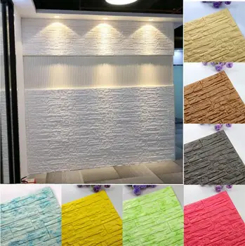 8pcs Embossed Wall Decal Poster 70cm x 70cm 3D Brick PE Foam Wall Sticker Home DIY Wallpaper Panels Room Decal Stone Decoration
8pcs Embossed Wall Decal Poster 70cm x 70cm 3D Brick PE Foam Wall Sticker Home DIY Wallpaper Panels Room Decal Stone Decoration