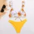 Sunflower Printed Bikini Set Sexy Swimwear Women Mujer Push Up