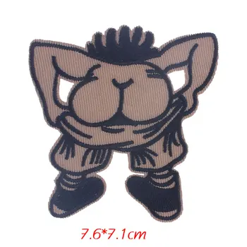 Boy Take Off Pants Patches for Clothing Iron on Embroidered Patch Applique Sew on Fabric Badge DIY Apparel Accessori Decoration
Boy Take Off Pants Patches for Clothing Iron on Embroidered Patch Applique Sew on Fabric Badge DIY Apparel Accessori Decoration