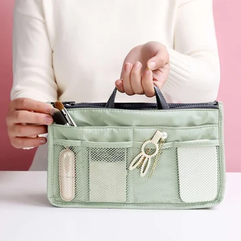 Portable Unisex Cosmetic Makeup Bag Exquisite Design Elegant and Decent Style Nylon Toiletry Storage Organizer Wash Pouch
Portable Unisex Cosmetic Makeup Bag Exquisite Design Elegant and Decent Style Nylon Toiletry Storage Organizer Wash Pouch