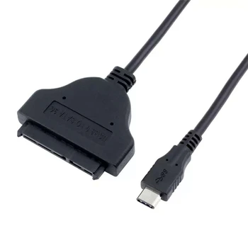 Free shipping 0.2m Type C USB 3.1 USB-C Male to SATA 22 Pin 2.5" Hard disk driver SSD Adapter Cable for Macbook 12 inch Laptop
Free shipping 0.2m Type C USB 3.1 USB-C Male to SATA 22 Pin 2.5" Hard disk driver SSD Adapter Cable for Macbook 12 inch Laptop