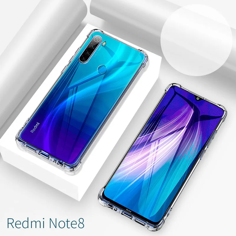 Xiaomi Redmi Note 9s Чехол Прозрачный