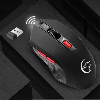 2.4G Wireless Optical Gaming Mouse 2400DPI 6 Buttons Mice w/ USB Receiver for PC
2.4G Wireless Optical Gaming Mouse 2400DPI 6 Buttons Mice w/ USB Receiver for PC