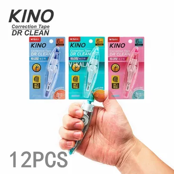 12pcs/lot Retractable Correction Tape 6M M&G School Corrector Student Error tape pen Office white out Real Fita Corretiva
12pcs/lot Retractable Correction Tape 6M M&G School Corrector Student Error tape pen Office white out Real Fita Corretiva