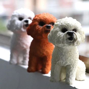1pc PVC Mini Poodle Figure Realistic Solid Small Statue Figurine Crafts Ornament Miniatures Decor Craft Desktop Decoration
1pc PVC Mini Poodle Figure Realistic Solid Small Statue Figurine Crafts Ornament Miniatures Decor Craft Desktop Decoration