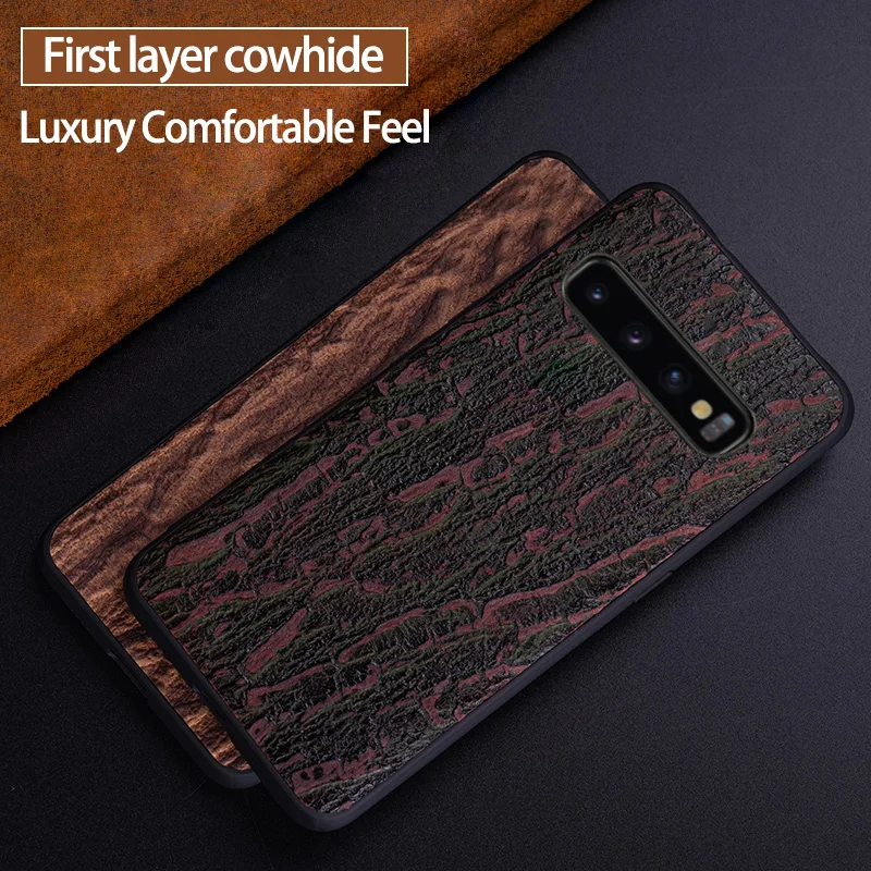 Cowhide Phone Case For Samsung A30 A40 A50 A70 S7 S8 S9 S10 Plus Note 8 9 10 plus Bark texture Case A5 A7 j5 j7 2017 j6 A8 2018
Cowhide Phone Case For Samsung A30 A40 A50 A70 S7 S8 S9 S10 Plus Note 8 9 10 plus Bark texture Case A5 A7 j5 j7 2017 j6 A8 2018
