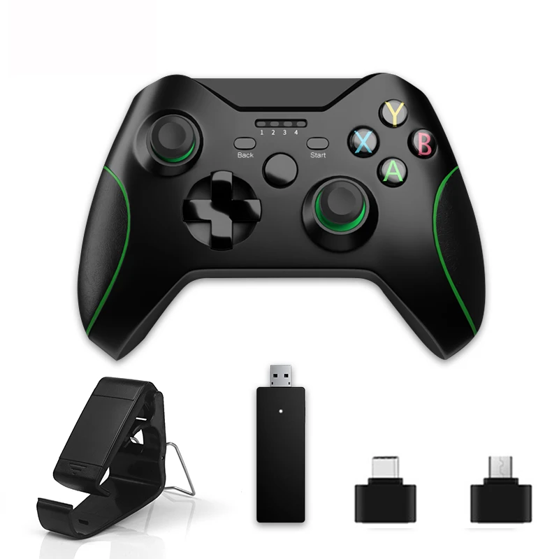 2 4G беспроводной контроллер для Xbox One консоль ПК Android геймпад смартфона Джойстик
